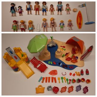 OFERTA! Lote Playmobil playa