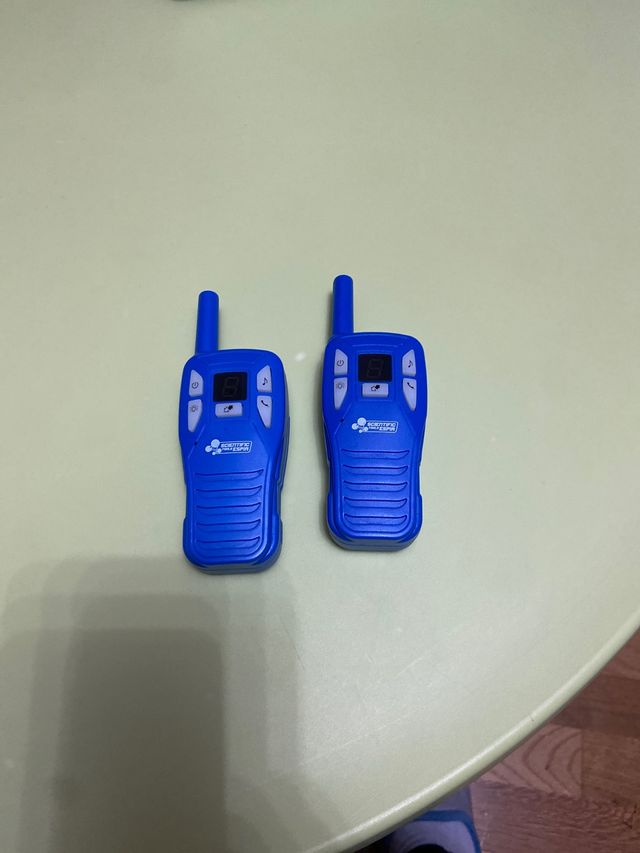 Wlakie talkie de juguete