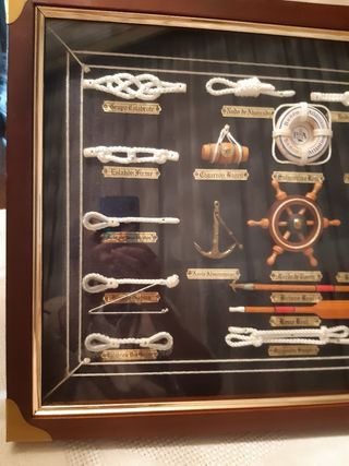 Cuadro de nudos marineros