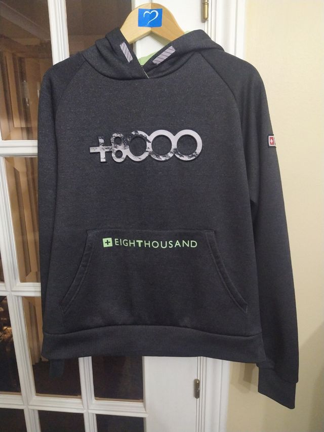 Sudadera +8000 talla L de niño