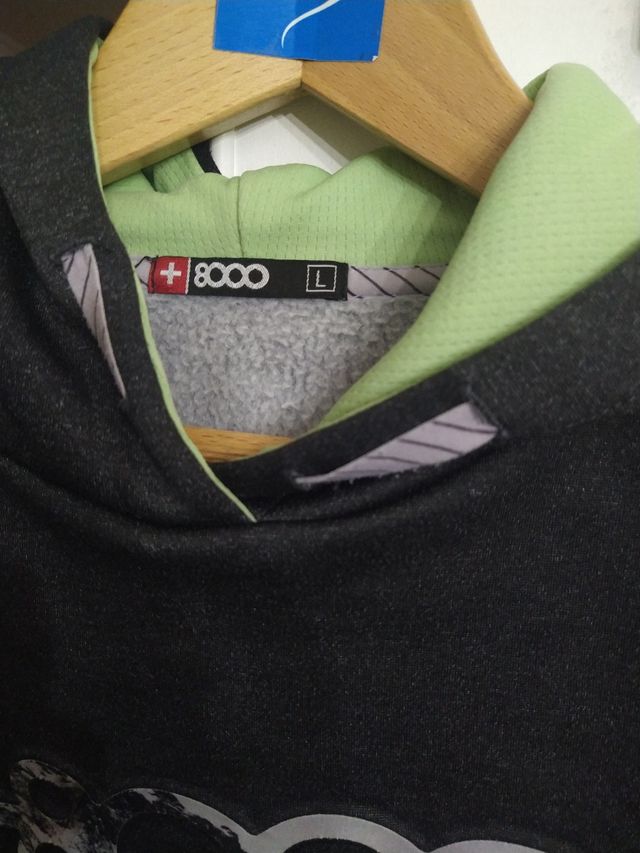 Sudadera +8000 talla L de niño
