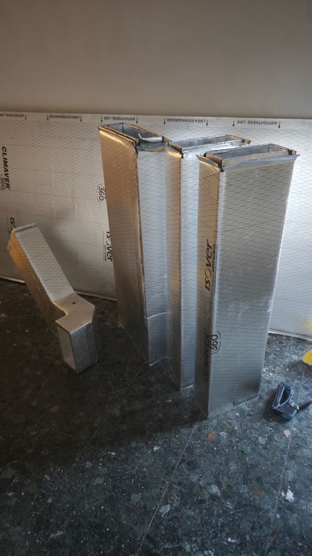 Fabricación de conductos de aire