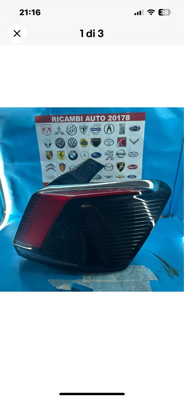 FANALE POSTERIORE PEUGEOT 3008 2018