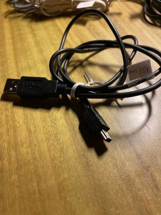 Lote cables RJ45, ethernet, USB mini-USB