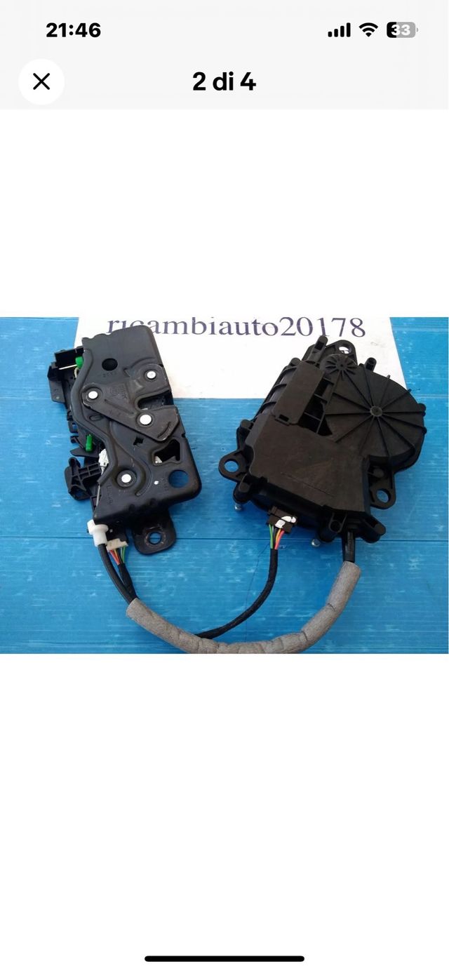 SERRATURA POSTERIORE COFANO BMW X1 2015