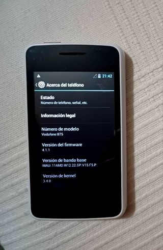 MÓVIL VODAFONE SMART MINI