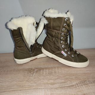 Stivali con pelo donna