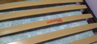 Cama nido de somier y colchón 105 Arriba y somier