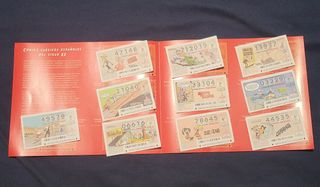 Decimos loteria comic español colección completa