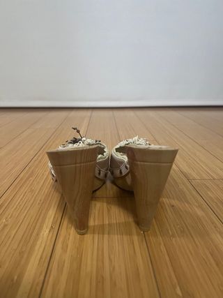 Sandalias blancas, n 37, wanna