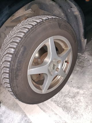 Ruedas continental de invierno con llanta aluminio