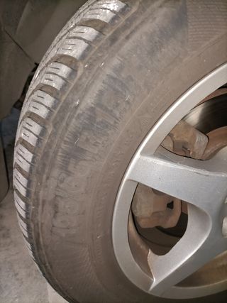 Ruedas continental de invierno con llanta aluminio