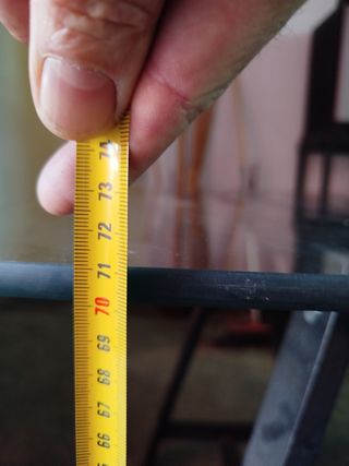 Mesa escritorio cristal