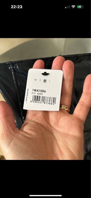 Vestito corto vinile tezenis