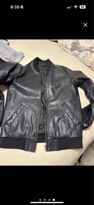 Cazadora piel hombre 
