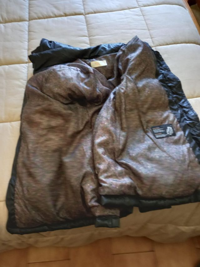 Chaqueta acolchada, mujer, color negro