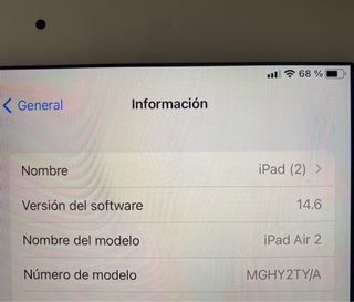 IPAD AIR-2 gen (2014) 64GB-WIFI+4G-GRIS ESPACIAL