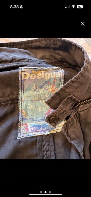 Chaqueta desigual