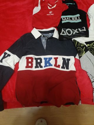 Confezione da 2 maglie per bambini e 3 magliette