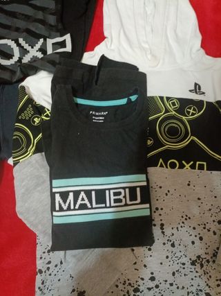 Confezione da 2 maglie per bambini e 3 magliette