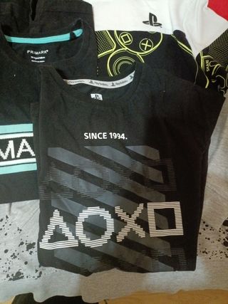 Confezione da 2 maglie per bambini e 3 magliette