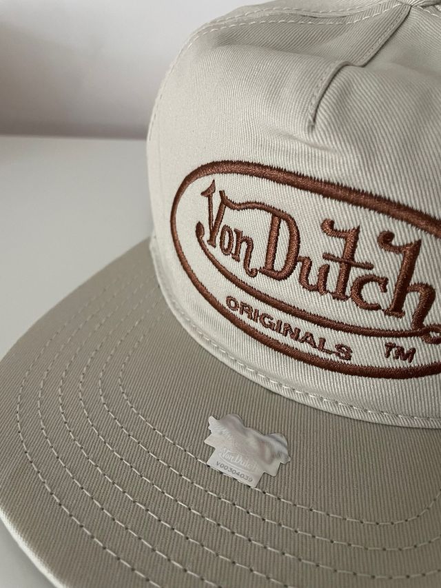 Gorra Von Dutch Unstr SB Utica sand e marrone