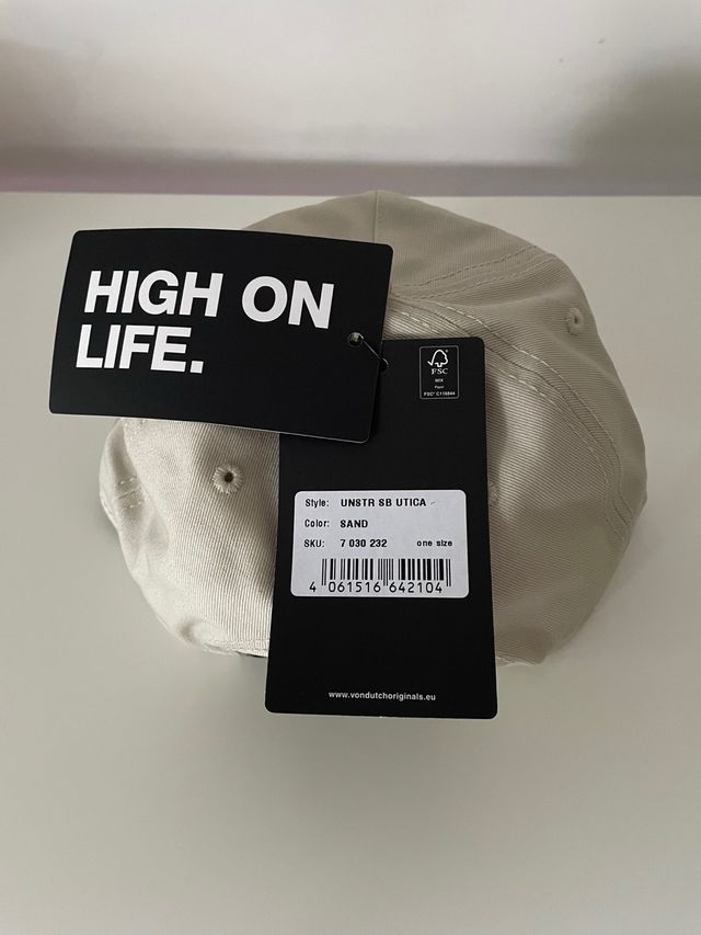 Gorra Von Dutch Unstr SB Utica sand e marrone