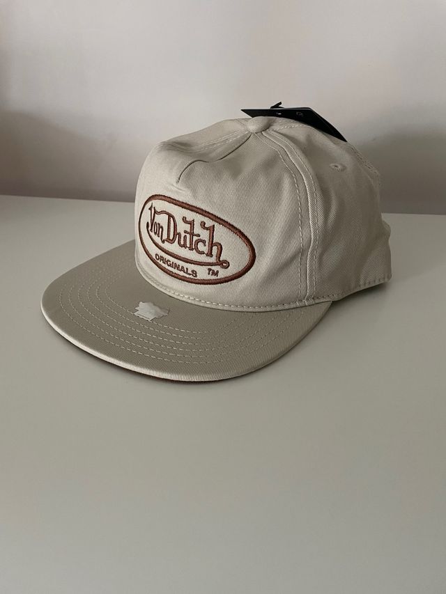 Gorra Von Dutch Unstr SB Utica sand e marrone