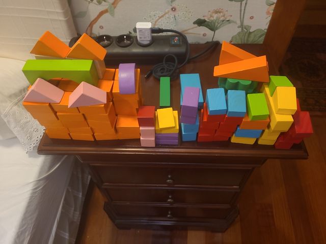 Construccion de madera juguete