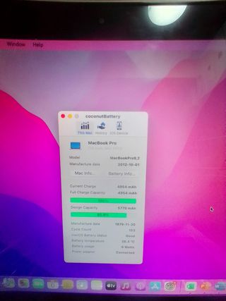 MACBOOK PRO 13'' 2012 MONTEREY