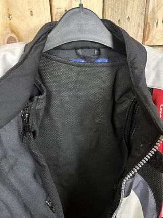 CHAQUETA T-M DE MOTO GARIBALDI PACIFIC ROJO