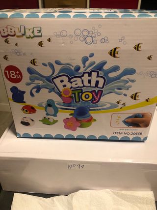 Juguetes bañera