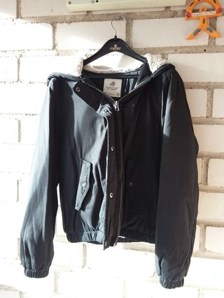 Chaqueta o abrigo mujer acolchado pelito Pull&Bear