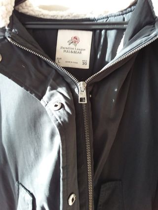 Chaqueta o abrigo mujer acolchado pelito Pull&Bear