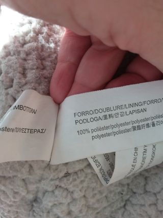Chaqueta o abrigo mujer acolchado pelito Pull&Bear