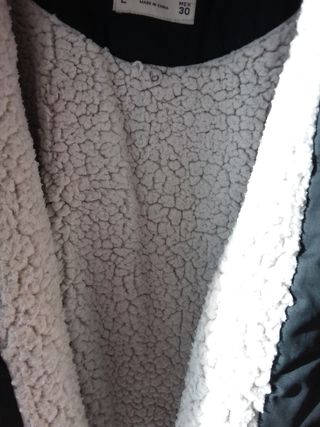 Chaqueta o abrigo mujer acolchado pelito Pull&Bear