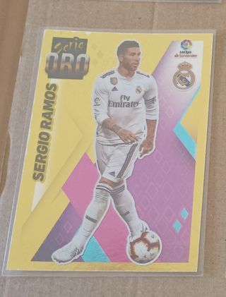 Cromo sergio ramos serie oro (liga este 19-20)