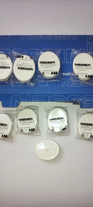 teclas de interruptor niessen tacto blanco