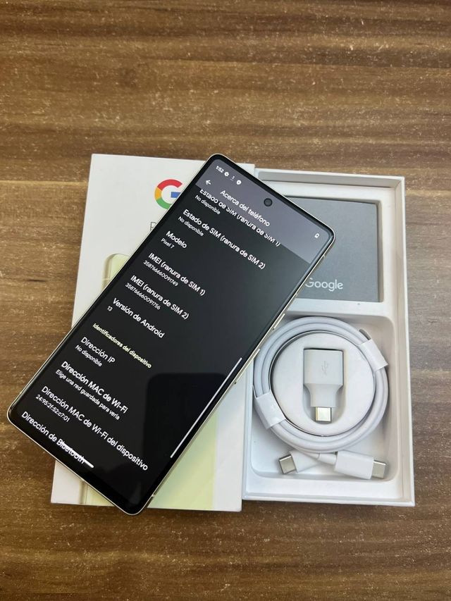 Google pixel 7 128GB 5G . Libre Nuevo