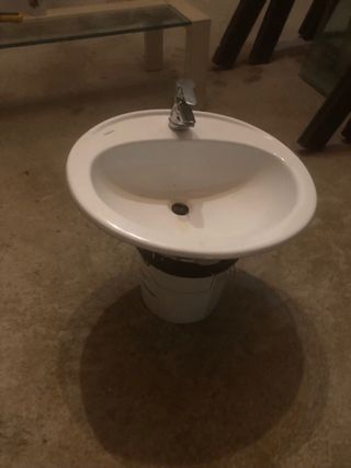 Pila baño vintage