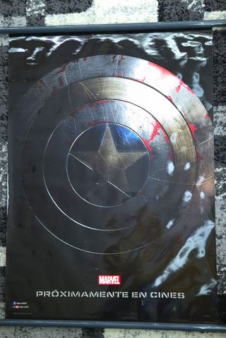 Carteleras de cine original Capitan america