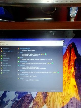 MACBOOK PRO 13,3'' 2012 WIN 10