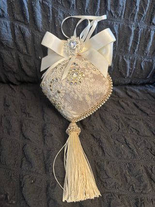 Bolas de navidad a mano