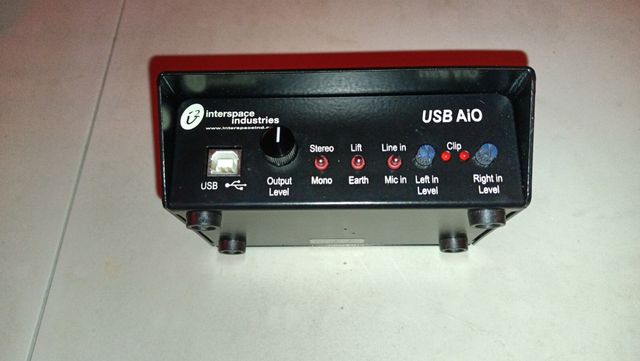 USB Audio Interface tarjeta sonido