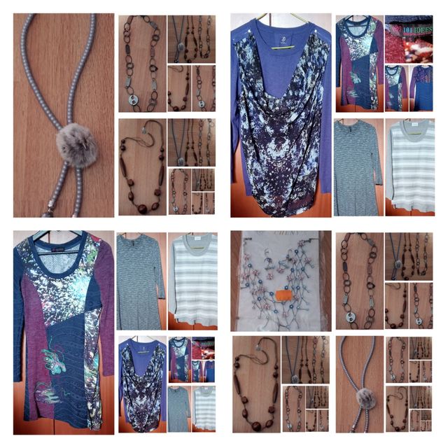 Jersey Vestido Collares