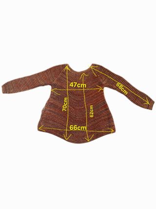 Jersey de punto multicolor