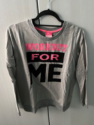 Chaqueta gris chandal mujer