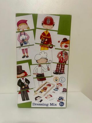 Juego Dressing mix puzzle vestidos - Imaginarium