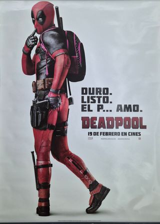 Carteleras de cine de DEADPOOL