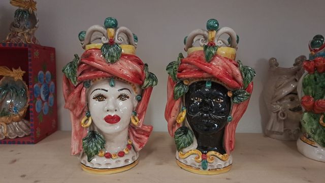 Teste di moro Caltagirone